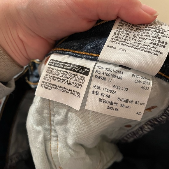 Men’s Levi’s Medium Blue Denim Jeans 32W 32L - Picture 5 of 6